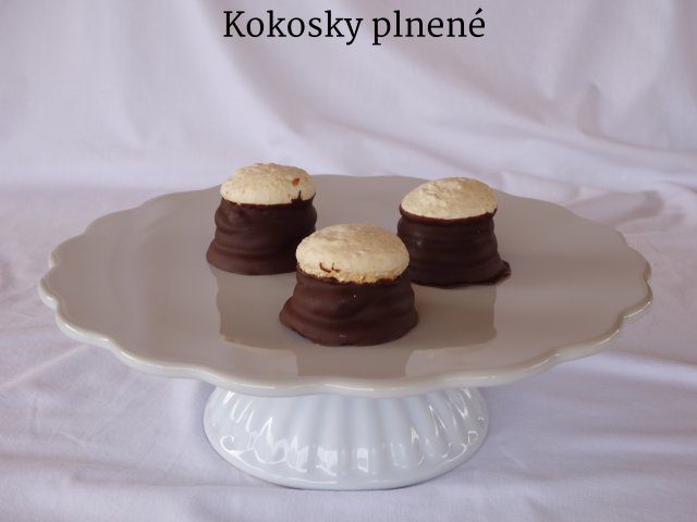 Kokosky plnené