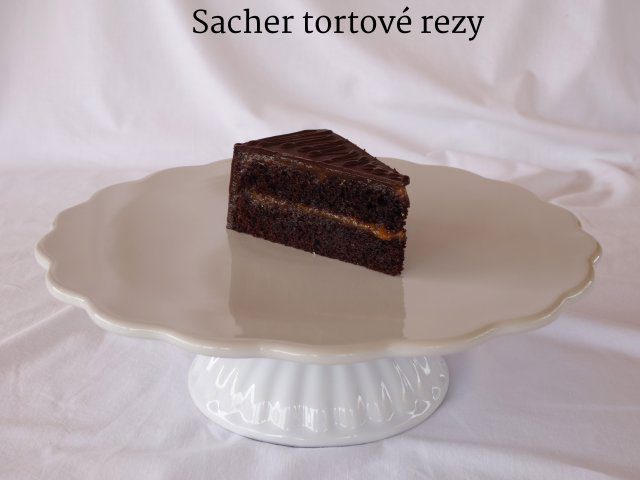 Sacher tortové rezy