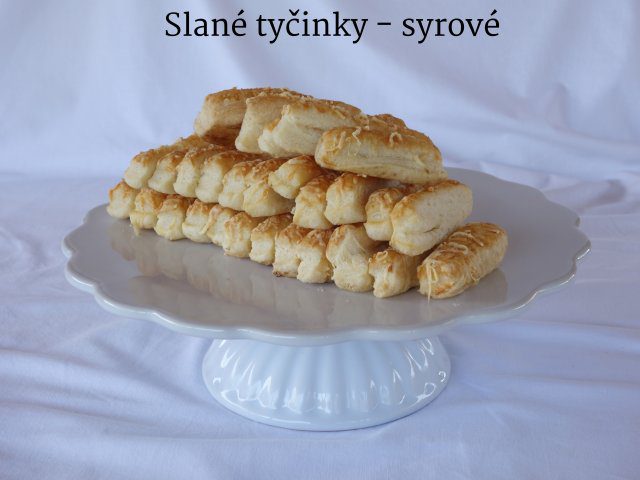 Slané tyčinky - syrové